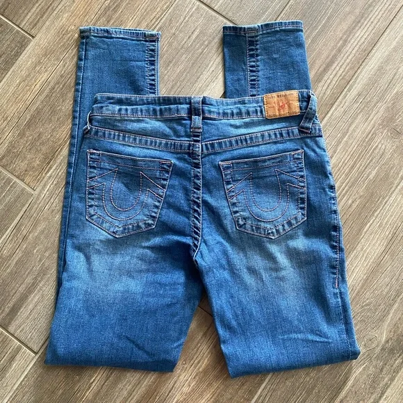 NWOT • True Religion Halle Mid Rise Super Skinny Jeans - Picture 12 of 14